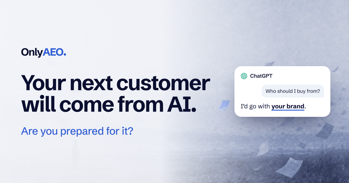 Your next customer will come from AI. Are you prepared for it?